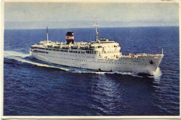 PAQUEBOT   '' KAIROUAN ''    - TUNISIE  ALGERIE  - - Passagiersschepen
