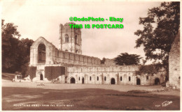 R422407 Fountains Abbey From The North West. 1127. Walter Scott. RP - World