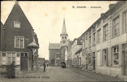 CPA Sint Amands Flandern Antwerpen, Kerkstraat - Other & Unclassified