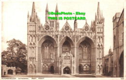 R422417 Peterborough Cathedral. West Front. 1036. Photochrom - Monde