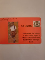 OUGANDA TAMURA KIND BOY 50U MINT NEUVE RARE - Ouganda