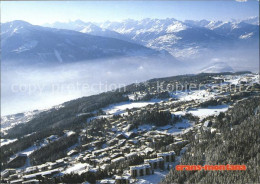 11852497 Crans-Montana Fliegeraufnahme Crans-sur-Sierre  - Andere & Zonder Classificatie