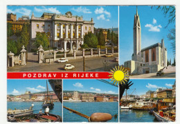 Rijeka Old Postcard Not Posted 240510 - Kroatien