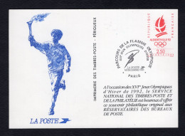 France1992 - Sports - XVI Winter Olympic Games Albertville 92 - Commemorative Label - Superb*** - Excellent Quality - Deportes