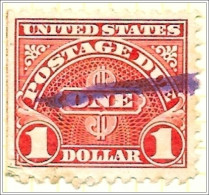 USA 1930/31 Two X $1 Postage Dues Used - Oblitérés