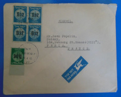 TIMBRE SUR LETTRE   -  ISRAEL - Covers & Documents