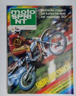 59070 Motosprint 1980 A. V N. 25 - Yamaha 750 GP + POSTER Minarelli - Moteurs