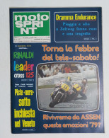 59077 Motosprint 1980 A. V N. 26 - Laverda 1200 TS / Endurance - Motores