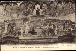 CPA Lyon Rhône, Basilique De N.-D. De Fourviere, Mosaique De Saint-Pothin - Other & Unclassified