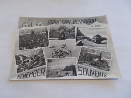 SALUTI DAL GRAN SAN BERNARDO  SOUVENIR DU GRAND SAINT BERNARD ( ITALIA  ITALIE ) MULTIVUES 1963 - Other & Unclassified