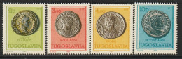 YOUGOSLAVIE- N°1722/5 ** (1980) Pièces Romaines Anciennes - Unused Stamps