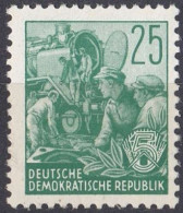 Allemagne RDA - DDR MH Impression Lithographique Du Plan Quinquennal De 1953 (H38) - Ongebruikt