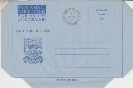 Falkland Islands 1977 Aerogramme A1a Unused (59805) - Falklandeilanden