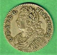 LOUIS XV / Jeton De Nuremberg . / 5.05 G / FEUARDENT. 13218 - Monarquía / Nobleza