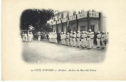 Cote D'Ivoire Abidjan Arrivée Du Maréchal Pétain - Costa De Marfil