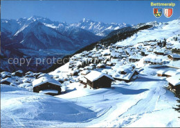 11851586 Bettmeralp VS Dom Matterhorn Weisshorn Skispuren Bettmeralp - Sonstige & Ohne Zuordnung