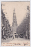 Amsterdam Verlengde Vondelstraat Kerk Het H. Hart Levendig Paardentram Paard En Wagen # 1903     2219 - Amsterdam