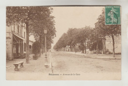 CPA SEZANNE (Marne) - Avenue De La Gare - Sezanne