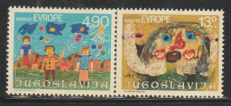 YOUGOSLAVIE- N°1740/1 ** (1980) Europe - Nuevos
