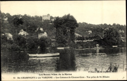 CPA Champigny Sur Marne Val De Marne, Les Coteaux De Chennevieres, Les Beaux Sites De La Marne - Other & Unclassified