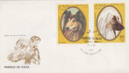 Enveloppe  FDC   1er   Jour    SAHARA  OCCIDENTAL    Chiens  De  Race    1992 - Cani