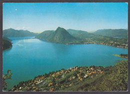 120905/ LUGANO, Lago, Panorama Dal Monte Brè - Lugano