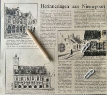 1934 / HERINNERINGEN AAN NIEUWPOORT - Zonder Classificatie