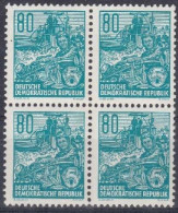 Allemagne RDA - DDR 1953 -1956 Impression Typographique Du Plan Quinquennal (H38) - Unused Stamps