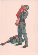 J. Courvoisier Illustrateur, Propagande Don National Suisse, Croix Rouge Collecte (1940) 10x15 - Croix-Rouge