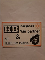 TCHECOSLOVAQUIE PRAHA PARTNER EXPERT 100U SC5 UT RARE - Checoslovaquia