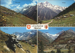 11848886 Loetschental Weritzalp Tellialp Gletscheralp Fafleralp Kippel - Autres & Non Classés