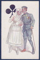 CPA Jeu De Cartes Carte à Jouer Non Circulé Militaria Infirmière - Playing Cards