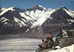 11848876 Eggishorn Aletschletscher Geisshorn Aletschhorn Jungfrau Eggishorn - Autres & Non Classés