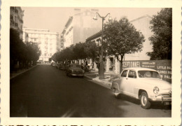 Photographie Photo Vintage Snapshot Amateur Automobile Voiture Auto Menton  - Automobile