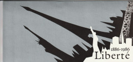 1986 France états Unis Pochette Souvenir N°2 émissions Communes Statue De La Liberté à New York  N°2421 Et 1672 Neuf ** - Autres & Non Classés
