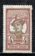 Série Courante : Martiniquaise - Unused Stamps