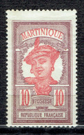 Série Courante : Martiniquaise - Unused Stamps