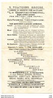 1918 - Pro Velivoli Per Napoli - Locandina Per Uno Spettacolo - Storia Postale (Posta Aerea)