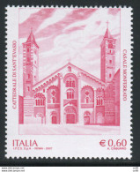 Cattedrale Sant'Evasio Varietà Dentellatura Orizzontale Spostata - Variétés Et Curiosités