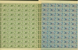 Mauritanie 1944 - Colonie Française- Timbres Neufs. Yvert Nr.: 131/132. Feuille De 50. RARE EN FEUILLE¡¡¡ (EB) AR-02724 - Ongebruikt