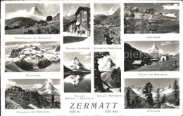 11846727 Zermatt VS Winkelmatten Matterhorn Dorfpartie Schwarzsee Monte Rosa Rif - Sonstige & Ohne Zuordnung