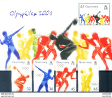 "Olymphilex 2004". - Guernsey