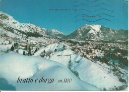 Bratto E Dorga Frazz. Di Castione Della Presolana (Bergamo) Panorama Invernale, View In Winter, Vue En Hiver - Bergamo