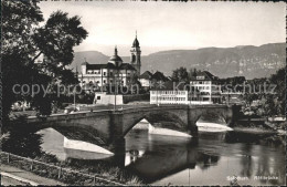 11846646 Solothurn Roetibruecke Kirche Solothurn - Andere & Zonder Classificatie