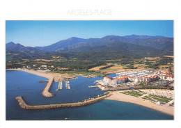 ARGELES PLAGE - VUE AERIENNE DE LA STATION DE LA COTE VERMEILLE - Argeles Sur Mer