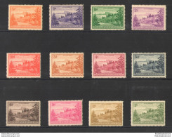 1947-59 Norfolk - Stanley Gibbons N. 1-12 - Fiori Ed Uccelli - 14 Valori - MNH** - Other & Unclassified