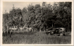 Photographie Photo Vintage Snapshot Amateur Automobile Voiture Auto Décapotable  - Automobiles