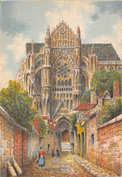 ILLUSTRATEUR - BARDAY - BARRE DAYEZ 2047 E - BEAUVAIS - LA CATHEDRALE ( ANCIENNE PERSPECTIVE DU PORTAIL SUD ) - Barday