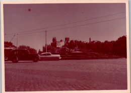 Photographie Photo Vintage Snapshot Amateur Automobile Voiture Auto Madrid - Automobile