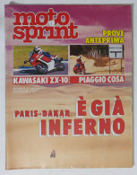 60488 Motosprint 1988 A. XIII N. 1 - Kawasaki ZX-10 / Piaggio Cosa / Dakar - Motores